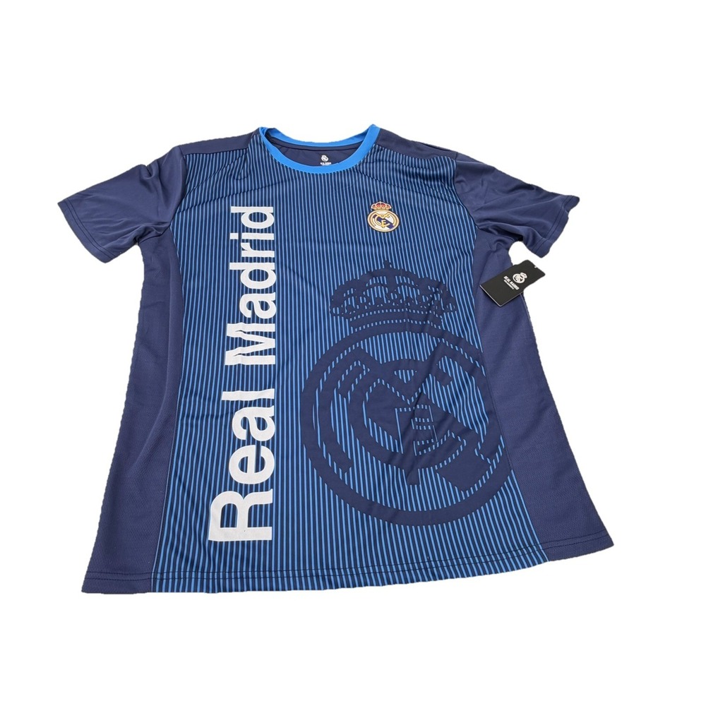 *Officially Licensed* Men's Size XL - Real Madrid Game Day T-Shirt Navy Blue